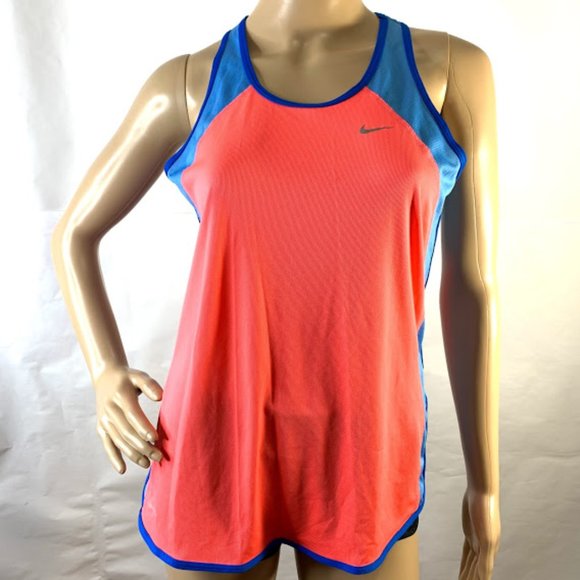 Nike Dri Fit Tank Top Athletic Mesh Shirt Active - Picture 10 of 11